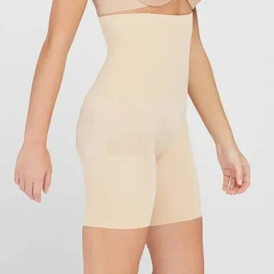 New - ASSETS by SPANX Women's Remarkable Results High-Waist Mid-thigh Shaper ASSETS by SPANXBullseye Deals