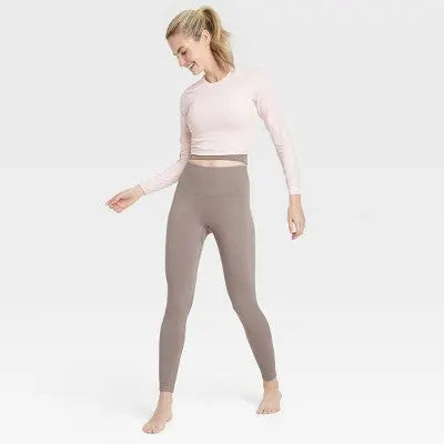 New - All In Motion Women's Leggings Regular Fit Ankle Moisture Wicking Yoga Workout All in MotionBullseye Deals