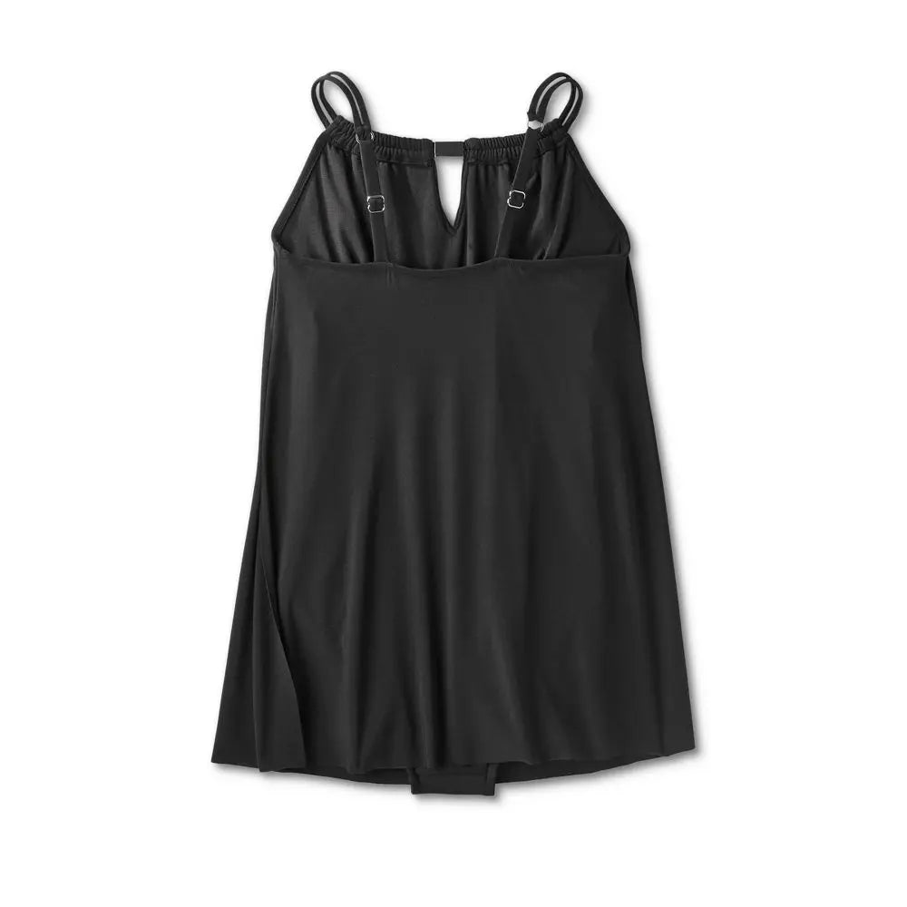 New - Aqua Green Women's High Neck Swim Dress One Piece Swimsuit UPF 50+ Aqua GreenBullseye Deals