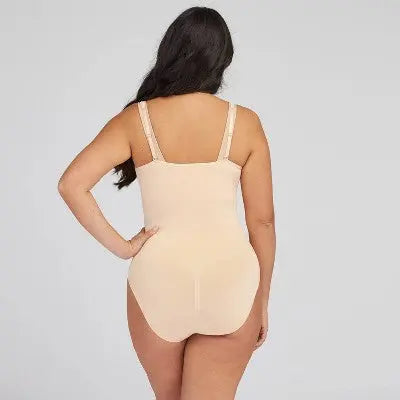 New - Assets by Spanx Women's Remarkable Results Open-Bust Brief Bodysuit ASSETS by SPANXBullseye Deals