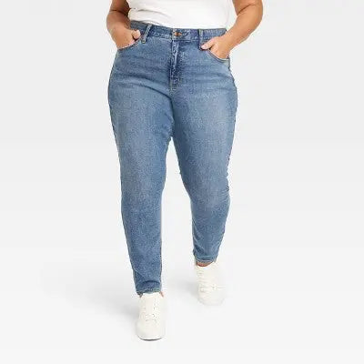 New - Ava & Viv Womens High Rise Skinny Jeans Heavyweight Ava & VivBullseye Deals