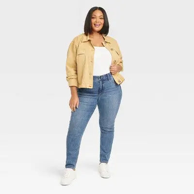 New - Ava & Viv Womens High Rise Skinny Jeans Heavyweight Ava & VivBullseye Deals