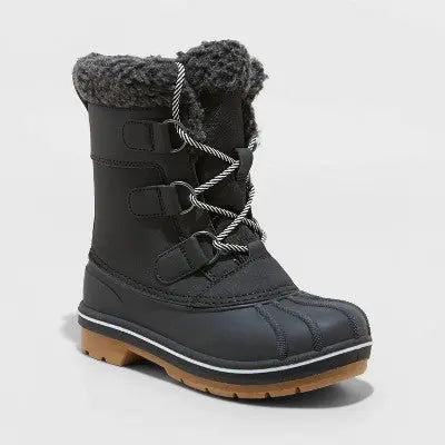 New - Boys' Kit Winter Boots - Cat & Jack Cat & Jack