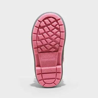 New - Cat & Jack Toddler Faux Fur Hook-And-Loop Ankle Winter Boots Waterproof Cat & JackBullseye Deals