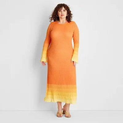 New - Future Collective Jenee Naylor Women's Open Back Maxi Dress Future Collective with Jenee NaylorBullseye Deals