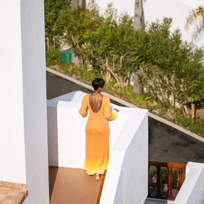 New - Future Collective Jenee Naylor Women's Open Back Maxi Dress Future Collective with Jenee NaylorBullseye Deals