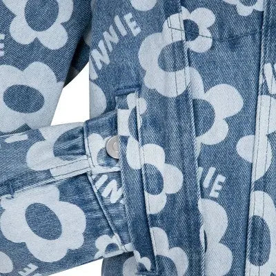 New - Girls' Minnie Mouse Denim Jacket - - Disney Store Disney
