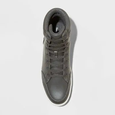 New - Goodfellow & Co Men's High Top Faux Leather Sneakers Boots for Men Goodfellow & CoBullseye Deals
