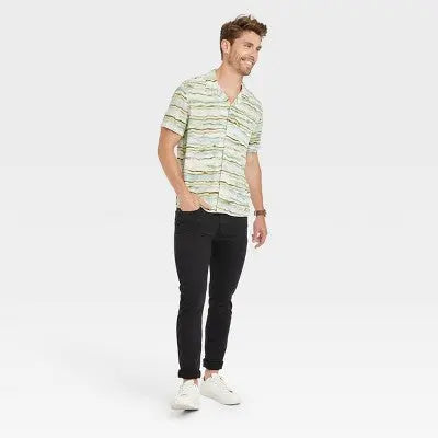 New - Goodfellow & Co Men's Mid Rise Slim Fit Skinny Leg Full Jeans Heavyweight Goodfellow & CoBullseye Deals