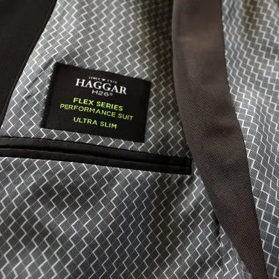 New - Haggar H26 Men's Button Up Slim-Fit Suit Jacket Formal Slim Fit Haggar H26Bullseye Deals