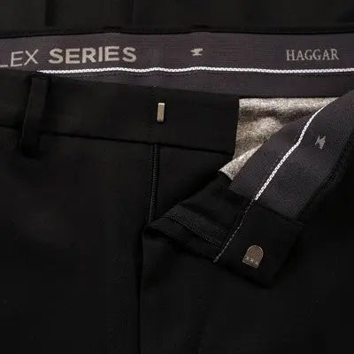 New - Haggar H26 Men's Mid Rise Slim Fit Full Suit Pants Lightweight Haggar H26Bullseye Deals
