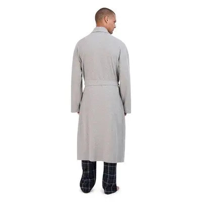 New - Hanes Premium Men's Solid Waffle Robe Hanes PremiumBullseye Deals