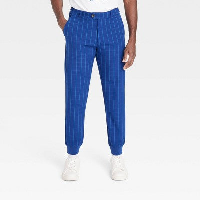 New - Houston White Adult Plaid Jogger Pants Houston White