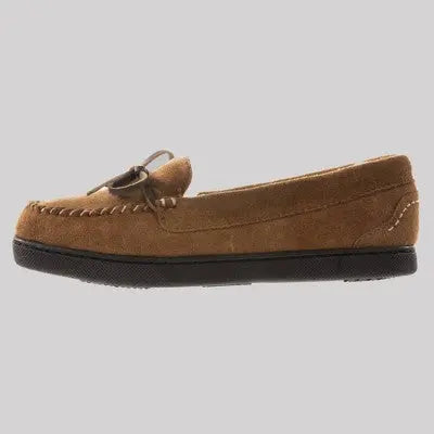 New - Isotoner Women's Genuine Suede Moccasin Slippers IsotonerBullseye Deals