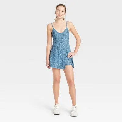 New - JoyLab Women's Corset Detail Athletic Active Dress with Shorts Pockets New - JoyLab Women's Corset Detail Athletic Active Dress with Shorts Pockets