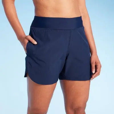 New - Lands' End Women's Swim Shorts Swimwear Bottom Board Shorts Swimsuits UPF 50+ Lands' EndBullseye Deals