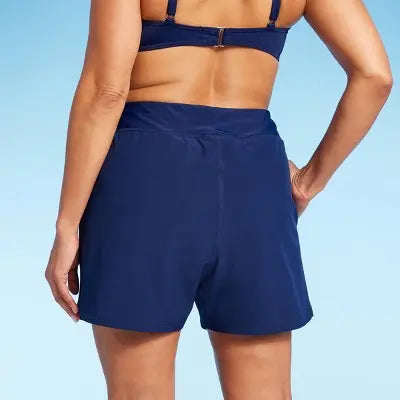 New - Lands' End Women's Swim Shorts Swimwear Bottom Board Shorts Swimsuits UPF 50+ Lands' EndBullseye Deals