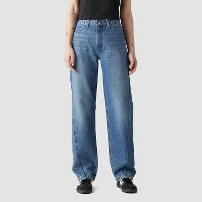 New - Levi's Women's Mid-Rise 94's Baggy Straight Leg Jeans Levi'sBullseye Deals