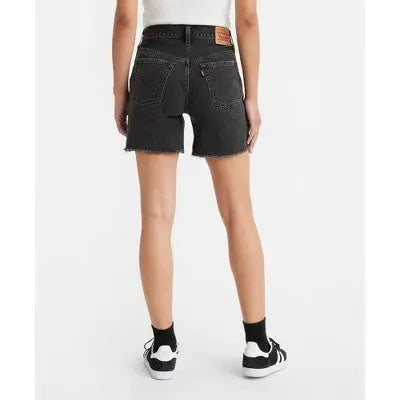 New - Levi's Women's Mid Rise Denim Jean Shorts Regular Fit 6