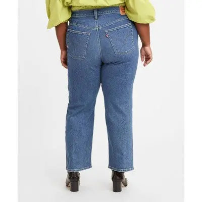 New - Levi's Women's Plus Size Ultra-High Rise Ribcage Straight Jeans Levi's