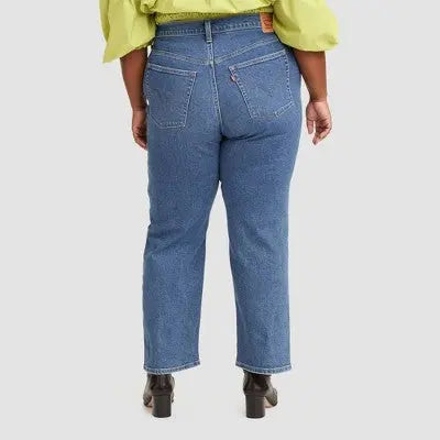 New - Levi's Women's Plus Size Ultra-High Rise Ribcage Straight Jeans Levi's