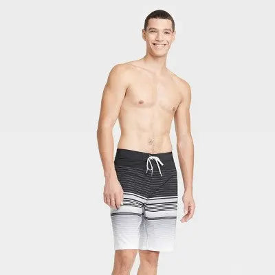 New - Men's 10" Graves Striped Board Shorts - Goodfellow & Co Goodfellow & CoBullseye Deals