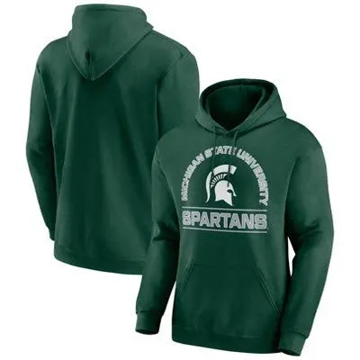 New - NCAA Michigan State Spartans Men's Hooded Sweatshirt NCAABullseye Deals