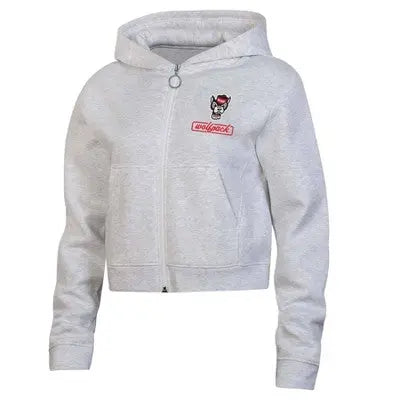 New - NCAA Utah Utes Women's Fleece Zip Hoodie Utah UtesBullseye Deals