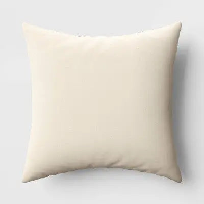 New - Oversized Textural Woven Square Throw Pillow - Threshold ThresholdBullseye Deals