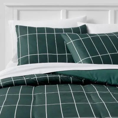 New - Room Essentials 7-Piece Comforter & Sheet Set Contemporary Room EssentialsBullseye Deals