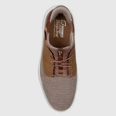 New - S SPORT BY SKECHERS Men's Mesh Leather Slip On Sneakers Memory Foam S SPORT BY SKECHERSBullseye Deals