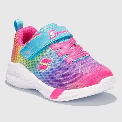 New - S SPORT BY SKECHERS Toddler Low Top Hook and Loop Sneakers Multicolor Detail S SPORT BY SKECHERSBullseye Deals