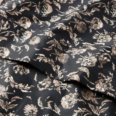 New - Threshold 400 Thread Count Cotton Sateen 4PC Sheet Set Wrinkle-Resistant ThresholdBullseye Deals