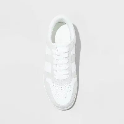 New - Universal Thread Women's Low Top Lace-Up Fashion Sneakers Memory Foam Insole Fit Universal ThreadBullseye Deals