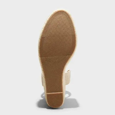 New - Universal Thread Women's Wedge Espadrilles High Heel Wrap Lace Up Sandals Universal ThreadBullseye Deals
