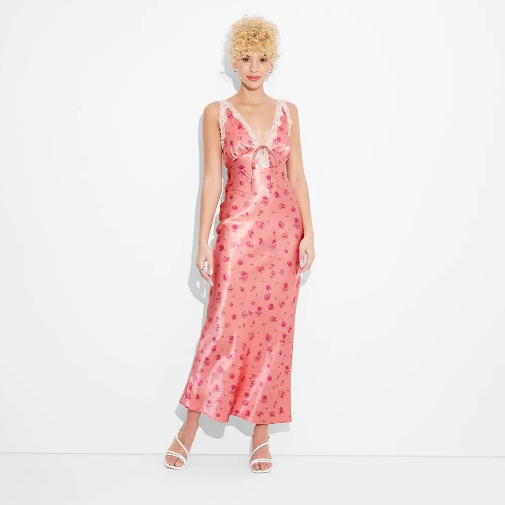 New - Wild Fable Women's Chunky Block Heel Sandals Faux Leather Ankle Strap Wild FableBullseye Deals