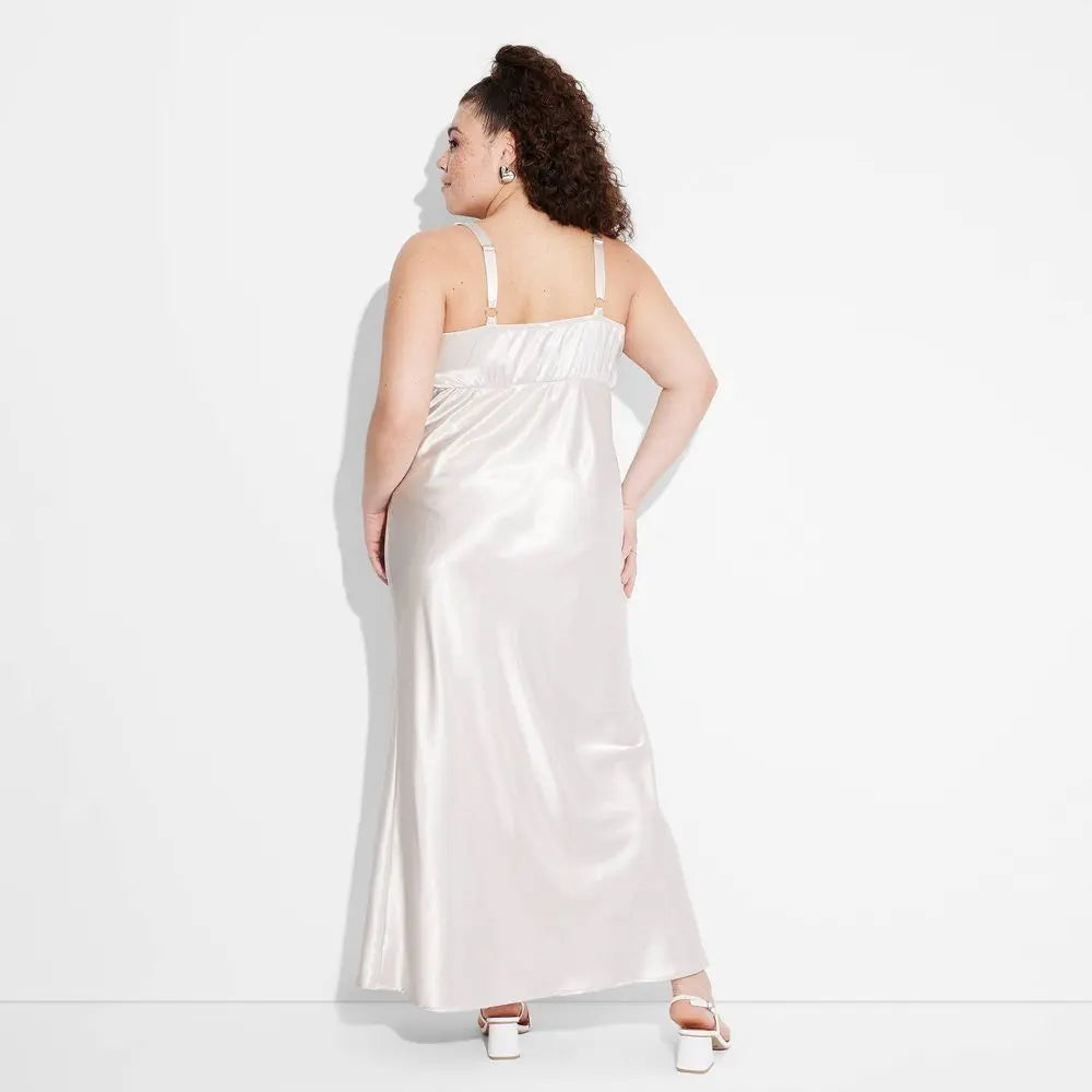 New - Wild Fable Women's Chunky Block Heel Sandals Faux Leather Ankle Strap Wild FableBullseye Deals