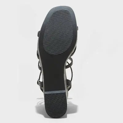 New - Wild Fable Women's Platform Wedge High Heel Sandals Ankle Strap Memory Foam Wild FableBullseye Deals