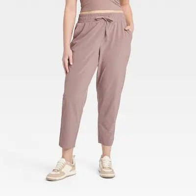 New - Women's Active Light High-Rise Taper Pants - All In Motion All In MotionBullseye Deals