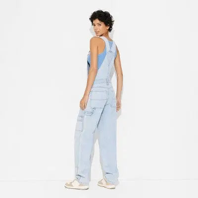 New - Women's Baggy Denim Overalls - Wild Fable Wild FableBullseye Deals