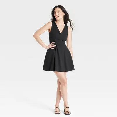 New - Women's Fit & Flare Mini Dress - A New Day A New DayBullseye Deals