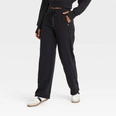 New - Women's French Terry Straight Leg Sweatpant - JoyLab JoyLabBullseye Deals