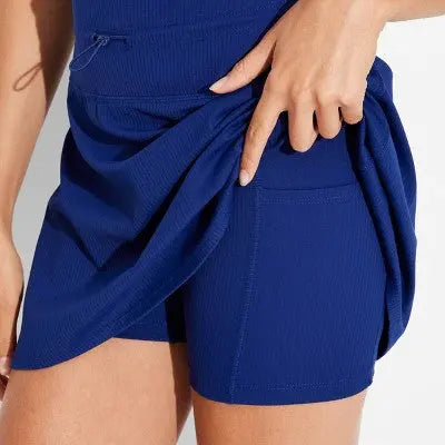 New - Women's Game Day Ribbed Tank Active Dress - JoyLab JoyLabBullseye Deals