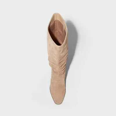 New - Women's Harlan Wide Width Dress Boots - Universal Thread Universal ThreadBullseye Deals