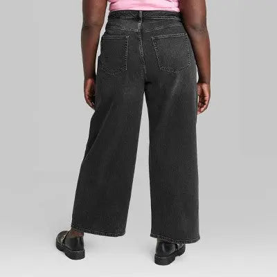 New - Women's High-Rise Baggy Jeans - Wild Fable Wild FableBullseye Deals