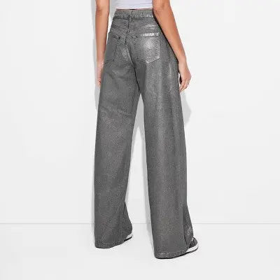 New - Women's High-Rise Baggy Jeans - Wild Fable Wild FableBullseye Deals