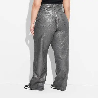 New - Women's High-Rise Baggy Jeans - Wild Fable Wild FableBullseye Deals