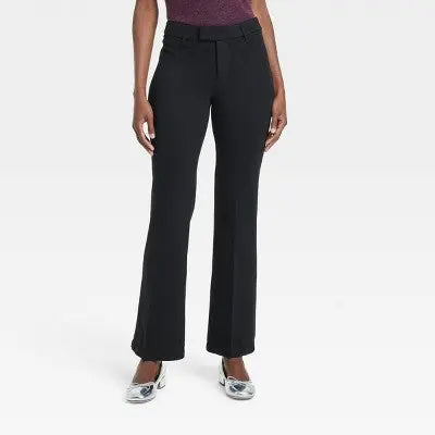New - Women's High-Rise Flare Ponte Trousers - A New Day A New DayBullseye Deals