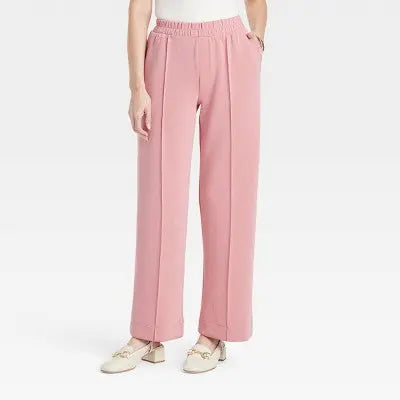 New - Women's High-Rise Straight Leg Pull-On Pants - A New Day A New DayBullseye Deals