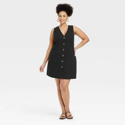 New - Women's Mini Vest Dress - A New Day A New DayBullseye Deals